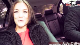 Petite german bitch make a real point of view Date on street and pounded inside outdoor