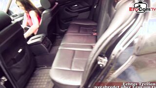 Petite german bitch make a real point of view Date on street and pounded inside outdoor