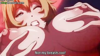 Horny busty babes having wild sex