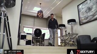 21 SEXTURY - Spanish Hot Lana Roy Comes Home For Double-Fucking double penetration