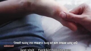 Foot Massage Excites Her So Much