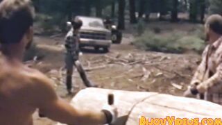 Retro cock lover has hardcore fuck session with his BF