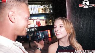 german slender 18 year old real street pick up date