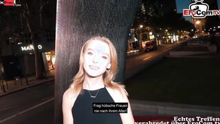 german slender 18 year old real street pick up date