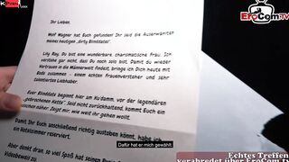 german slender 18 year old real street pick up date