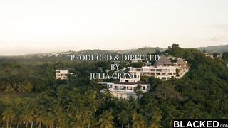BLACKED Cheating red head Scarlett seduces stranger at hotel
