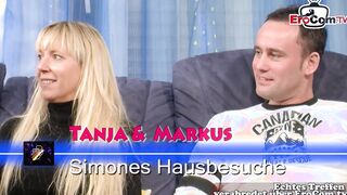 German real Lovers meet Older MILF for amateur casting