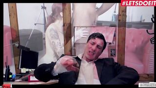 LETSDOEIT - (Jason Steel, Roxxy X) - Long Boobed German Secretary Has Her Tight Vagina Plowed By Her Boss