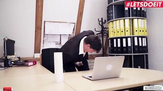 LETSDOEIT - (Jason Steel, Roxxy X) - Long Boobed German Secretary Has Her Tight Vagina Plowed By Her Boss