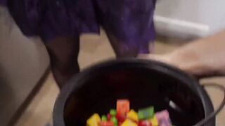 mts - big dick trick or treat for step mom and step sis