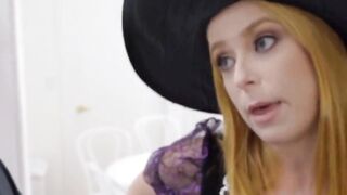 mts - big dick trick or treat for step mom and step sis