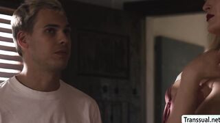 Handsome Tony Sting analed TS gf of friend
