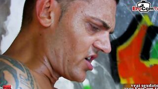 French red fellatio amateur barely legal has outdoors sex