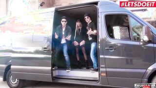 LETSDOEIT Lena Nitro & Coco Kiss 3way Fun With Daddy