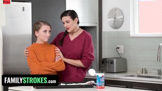 Long Boobed StepMom Penny Barber Eats step-daughter Macy Meadows Cunt While Gets Boned! - FamilyStrokes