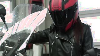 Kate Rich is practically sex on wheels when she hops on her motorcycle. Her boyfriend, Kristof Cale, can't help but