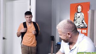 Stepdad helps stepson release pent up energy