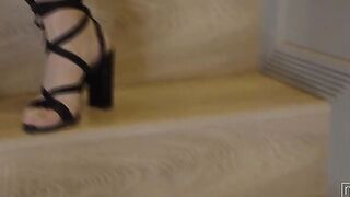 What's more exciting than a video night with your beau? For Lola Bredly, it's cuddling