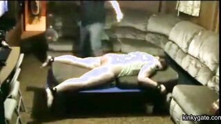 hard BDSM session for Kathy's whore's ass