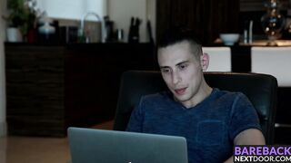 Three handsome horny guys make each other dreams come true