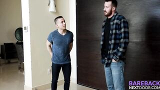 Three handsome horny guys make each other dreams come true