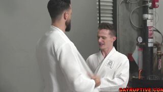 Grant Ducati gets fucked hard on set by Alpha Wolfe