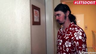 HORNYHOSTEL - Big Ass Skank Daphne Klyde Cheats On Her Boyfriend - LETSDOEIT