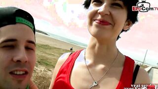 FRENCH mom IN HOLIDAY PICK UP AND BANGED ON THE
