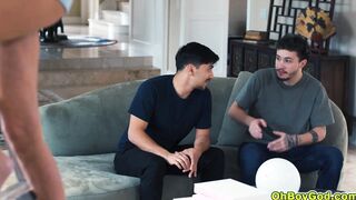 Two huge horny dicks for MILF Pristine Edge