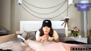 Sexy Step Sister Skillfully Rides a Dick