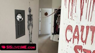 Long Dick Trick or Treat for Turned On Step Sister