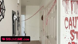 Long Dick Trick or Treat for Turned On Step Sister