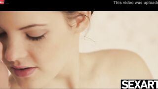 Cute beauty 19 yo sucks and fucks to a wild creampie in the