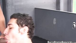 Studs suck dick and visit the gloryhole during group session