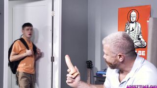 Cain Marko's son sploosh his jizz all over the place!