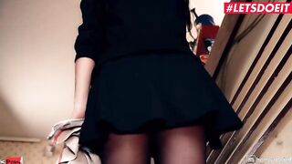 HORNYHOSTEL - hot Dark Hair Regina Sparks Analized And Creampied Into Her Twat Full Film