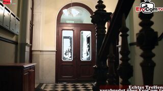 Vulgar big tit dark haired German Cougar wanna fucked with the dude