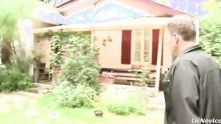 AMATEUREURO - Hardcore Outside Anal for Gigantic Booty babe Mya Lorenn