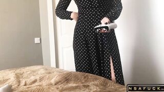 Step Sister couldnt Masturbate with Gam
