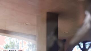 Horny wife cheated on her husband with BBC neighbor