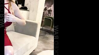 Voluptuous nymphos share a BBC in hot threesome