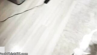 'WTF Bro!' Caught my slim thick Step Sis masturbating and convinced her to fuck me