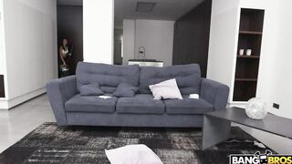 Latina Maid Takes BBC Up Her Ass