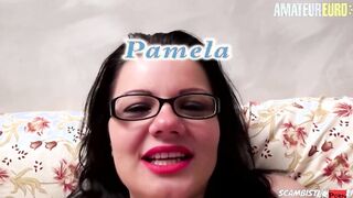 AMATEUREURO - Fat milf Takes It Inside Her Butt And Cunt
