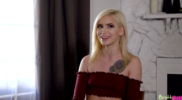 hot little spinner Kiara Cole loves bossing her stepbrother, Brad Sterling, around. The pair agrees to an interview regarding their
