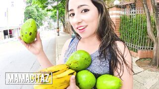 CARNEDELMERCADO - beauty Ass Latina Francis Restrepo Is Ready To Get Her Vagina Drilled Hard