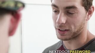 Handsome hairy jock got his tight ass smashed hard and fast