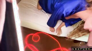 Busty Step Sister Gets Cum inside after