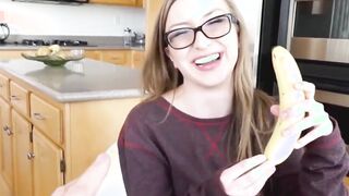 sweet young stepdaughter sucking and fucking big cock in pov