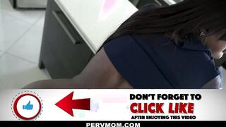 My Stepmom Rode My Cock Into The Kitchen